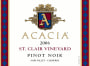 Acacia St. Clair Vineyard Pinot Noir 2006 Front Label