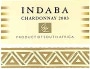 Indaba Chardonnay 2003 Front Label