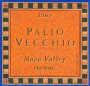 Luna Vineyards Palio Vecchio Red 2000 Front Label