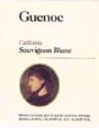 Guenoc California Sauvignon Blanc 2002 Front Label