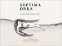 Septima Septima Obra Chardonnay 2013 Front Label