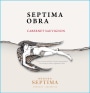 Septima Septima Obra Cabernet Sauvignon 2014 Front Label