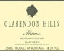 Clarendon Hills Brookman Syrah 2002 Front Label