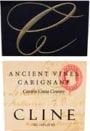 Cline Ancient Vines Carignane 2001 Front Label