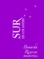 Sur de los Andes Reserva Bonarda 2005 Front Label