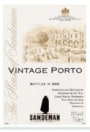 Sandeman Vintage Port 2000 Front Label