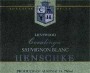 Henschke Coralinga Sauvignon Blanc 2002 Front Label