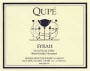 Qupe Bien Nacido Syrah 2001 Front Label
