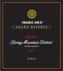 Trader Joe's Spring Mountain District Grand Reserve Malbec Lot #56 2012 Front Label