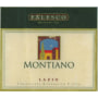 Falesco Montiano 2001 Front Label