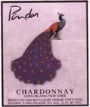 Pindar Peacock Chardonnay 2001 Front Label