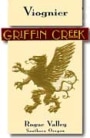 Griffin Creek Viognier 2001 Front Label