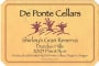 DePonte Shirley's Gran Reserva Pinot Noir 2005 Front Label