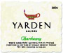 Yarden Chardonnay (OK Kosher) 2001 Front Label