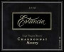 Estancia Monterey Reserve Chardonnay 1998 Front Label