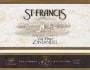 St. Francis Old Vines Zinfandel 2001 Front Label