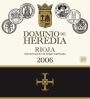 Bodegas Altanza Dominio de Heredia Rioja 2006 Front Label
