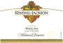 Kendall-Jackson Vintner's Reserve Riesling 2003 Front Label