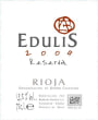 Bodegas Altanza Edulis Rioja Reserva 2004 Front Label