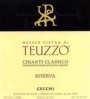 Cecchi Teuzzo Chianti Classico Riserva 2000 Front Label