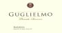Emilio Guglielmo Private Reserve Barbera 2012 Front Label