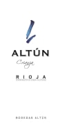 Bodegas Altun Rioja Crianza 2013 Front Label