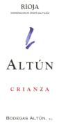 Bodegas Altun Rioja Crianza 2011 Front Label