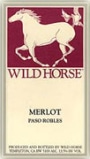 Wild Horse Merlot 2001 Front Label