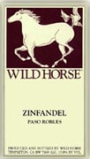 Wild Horse Zinfandel 2001 Front Label