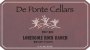 DePonte Lonesome Rock Ranch Pinot Noir 2011 Front Label