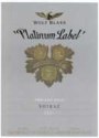 Wolf Blass Platinum Label Shiraz 2001 Front Label