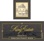 King Estate Reserve Pinot Noir 2000 Front Label