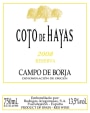 Bodegas Aragonesas Coto de Hayas Reserva 2008 Front Label