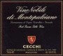 Cecchi Vino Nobile di Montepulciano 2000 Front Label
