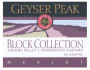 Geyser Peak Shorenstein Vineyard Merlot 2000 Front Label