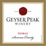 Geyser Peak Shiraz 2001 Front Label