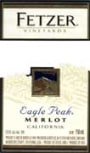 Fetzer Eagle Peak Merlot 2002 Front Label