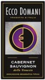 Ecco Domani Cabernet Sauvignon 2002 Front Label
