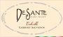 DeSante Cabernet Sauvignon 2006 Front Label