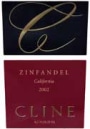 Cline Zinfandel 2002 Front Label