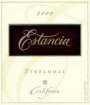 Estancia Zinfandel 2000 Front Label