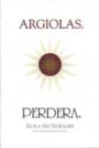 Argiolas Perdera 2002 Front Label