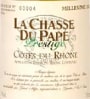La Chasse Du Pape Cotes du Rhone Blanc Front Label
