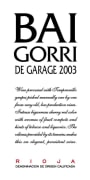 Bodegas Baigorri de Garage 2003 Front Label