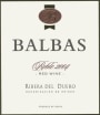 Bodegas Balbas Roble 2004 Front Label