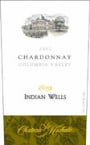 Chateau Ste. Michelle Indian Wells Vineyard Chardonnay 2002 Front Label