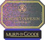 Murphy-Goode California Cabernet Sauvignon 2001 Front Label