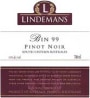 Lindeman’s Bin Series Bin 99 Pinot Noir 2003 Front Label