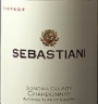 Sebastiani Sonoma Cask Chardonnay 1998 Front Label