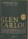 Glen Carlou Chardonnay 2002 Front Label